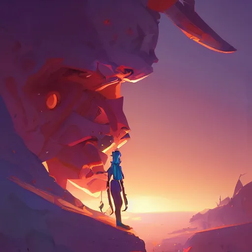 Image similar to hero world close encounters of the third kind, behance hd by jesper ejsing, by rhads, makoto shinkai and lois van baarle, ilya kuvshinov, rossdraws global illumination