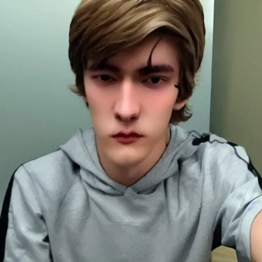 Prompt: xQcOW smoking weed