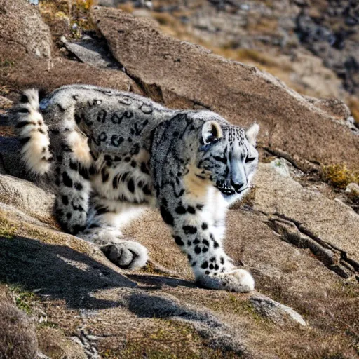Image similar to snow leopard on mountain, XF IQ4, f/1.4, ISO 200, 1/160s, 8K, RAW, unedited, symmetrical balance, in-frame