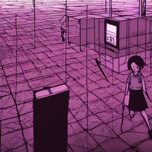 Image similar to shelter by porter robinson and junji ito, futuristic placard 8k hd