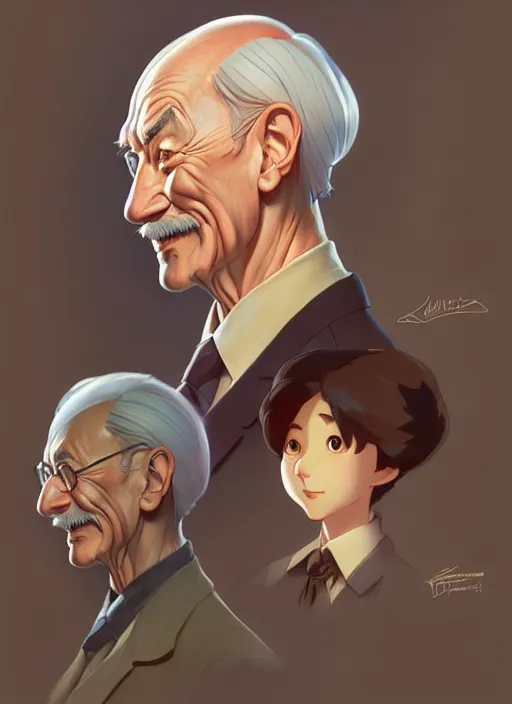 Prompt: cute clement atlee, natural lighting, path traced, highly detailed, high quality, digital painting, by don bluth and ross tran and studio ghibli and alphonse mucha, artgerm