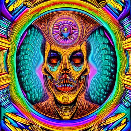 Prompt: dmt ego of death, 8 k, detailed