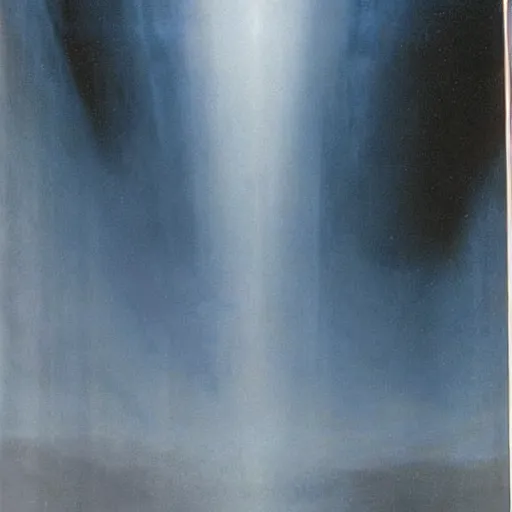 Image similar to the abstract painting'arctic void ', by caspar david friedrich!!!, by rothko!!!