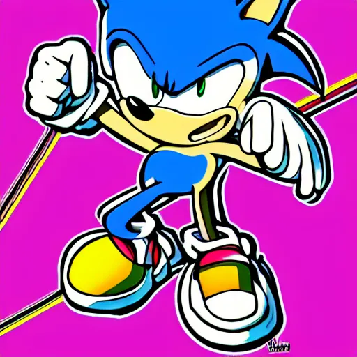 Sonic the Hedgehog Cover Artist Cooks Up Some Delicious Classic Style Fanart