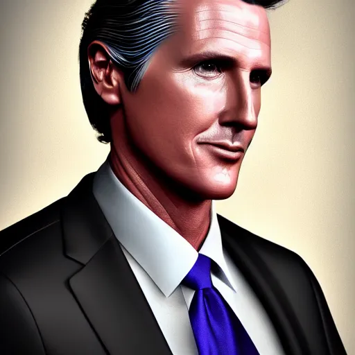 Image similar to Dartboard in the shape of Gavin Newsom's face, 3d render, digital art, artstation, hyper realistic, 8k
