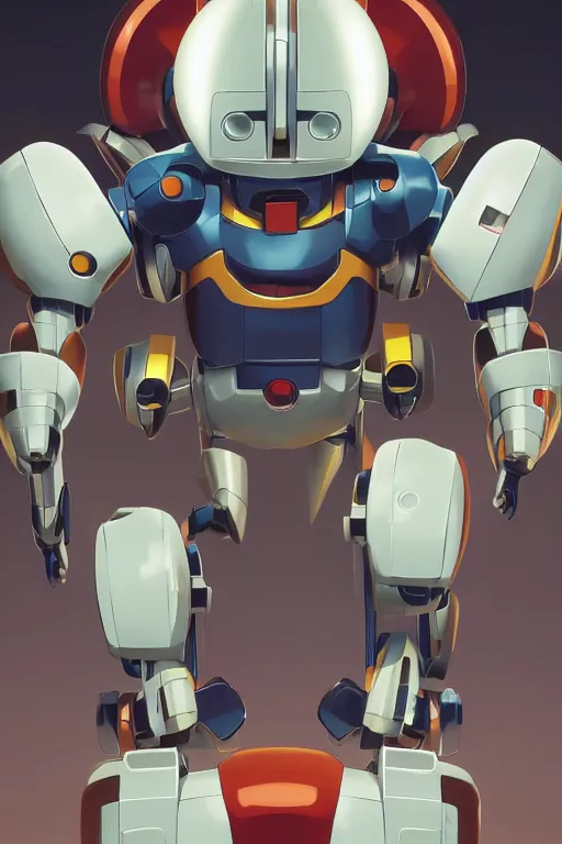 Image similar to metabots medabots medarotto medarot robot minimalist comics, behance hd by jesper ejsing, by rhads, makoto shinkai and lois van baarle, ilya kuvshinov, rossdraws global illumination ray tracing hdr radiating a glowing aura