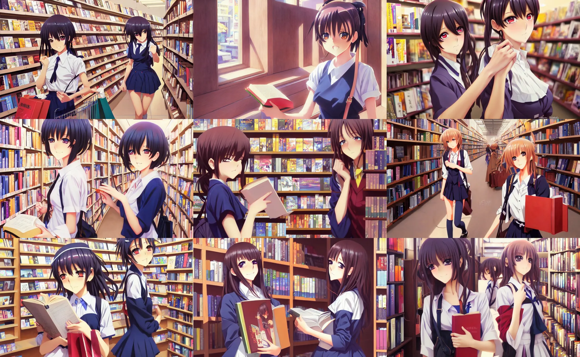 BCM: Library | Episode interactive backgrounds, Anime background, Anime  scenery