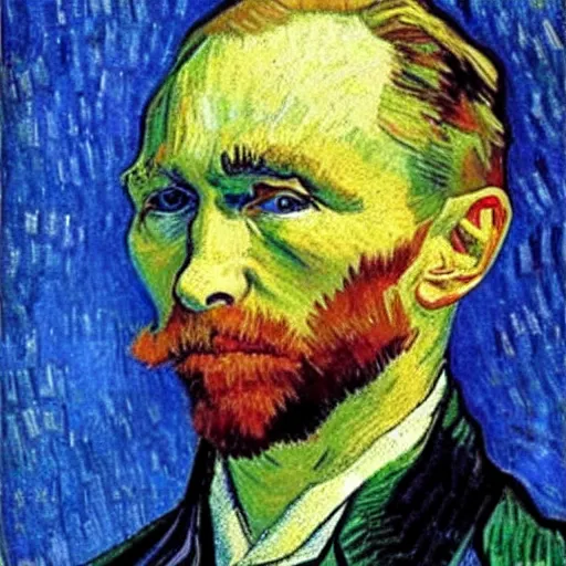 Prompt: Putin by Van Gogh