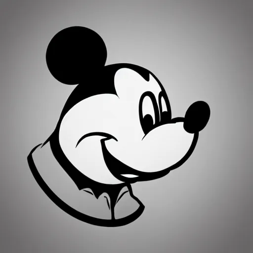 Prompt: mug shots photograph of mickey mouse, photorealistic