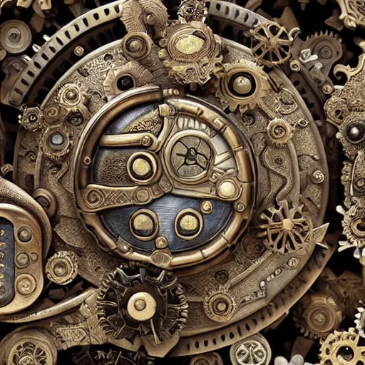 Image similar to A steampunk pikachu made from ornate engraved full plate armor and gears and jewels, macro shot by Justin Gerard, extremely detailed and intricate,unreal engine, physically based rendering