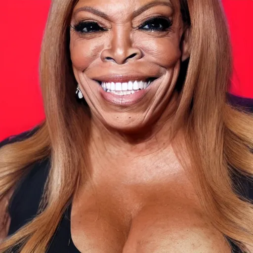 Prompt: Wendy Williams rises from the ashes