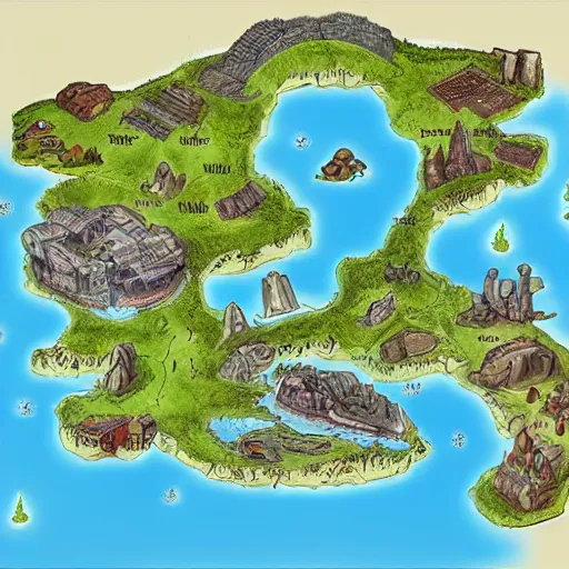 Image similar to fantasy map