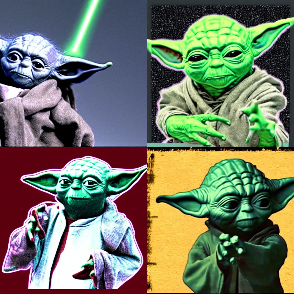 Prompt: yoda rapping