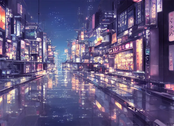 Anime Landscape Pfp by Uomi