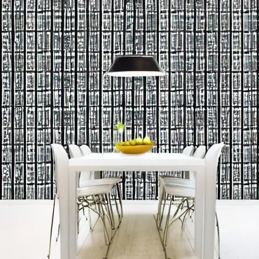 Image similar to modern kitchen wallpaper design. expensive