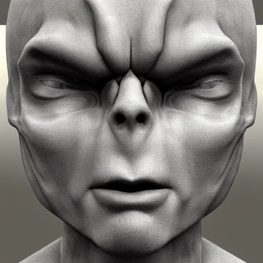 Image similar to exophilia, handsome, gray alien race, artstation