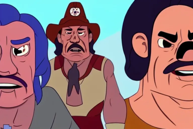 Image similar to danny trejo in steven universe