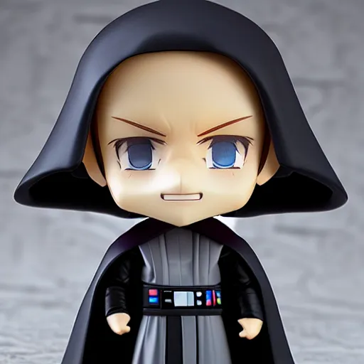 Prompt: nendoroid darth sidious, detailed, custom