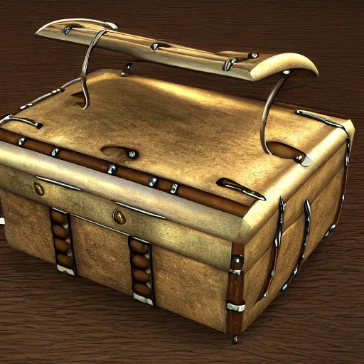 Prompt: treasure chest hyper realistic, 8k resolution,