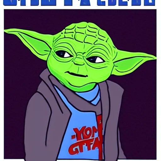 yoda as a comedian, promo image for yoda's comedy | Stable Diffusion ...