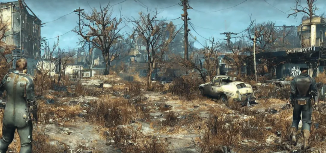 Image similar to Fallout 4 Commercial