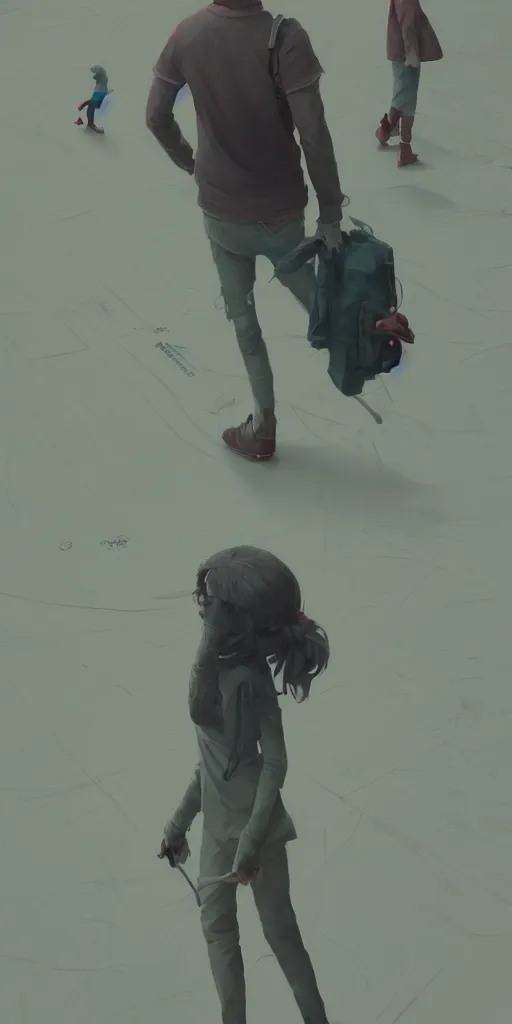 Image similar to highly detailed vfx man standing, chalk, unrealengine, greg rutkowski, loish, rhads, beeple, chalk, makoto shinkai and lois van baarle, ilya kuvshinov, rossdraws, tom bagshaw, basil gogos