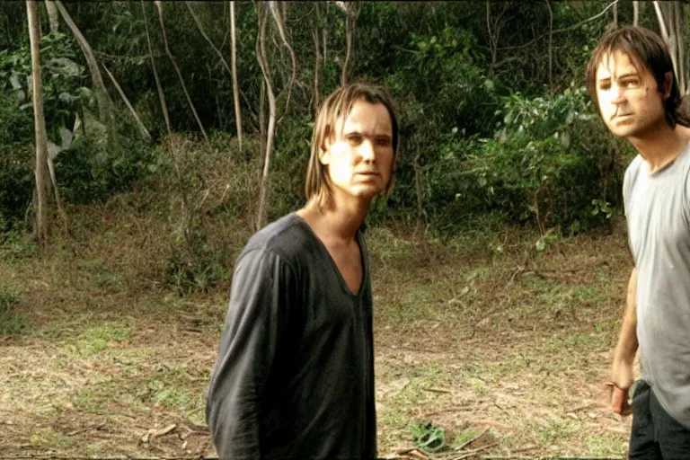 Image similar to still frame of the tv show lost ( 2 0 0 4 )