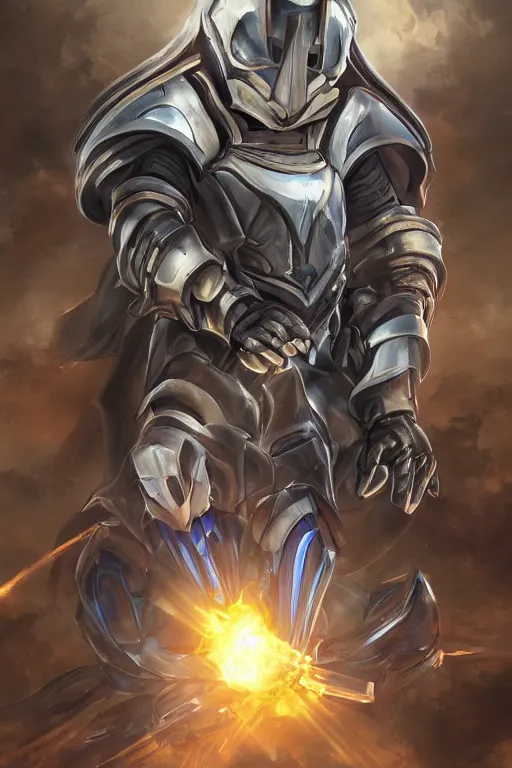 Image similar to helmet armor guardian destiny in witch queen illumination ray tracing hdr fanart arstation by sung choi robot ninja mask and eric pfeiffer and gabriel garza and casper konefal