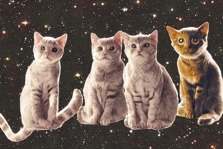 Prompt: star trek cats