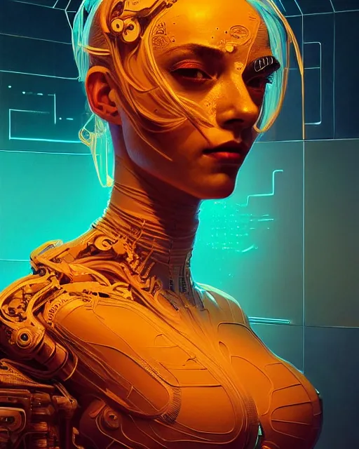 Image similar to portrait of a beautiful woman monster astronaut, intricate abstract. cyberpunk, intricate artwork, bathed in light, octane render, unreal engine, gaudy colors, greg rutkowski, loish, rhads, beeple, makoto shinkai and lois van baarle, ilya kuvshinov, rossdraws, tom bagshaw, alphonse mucha, global illumination