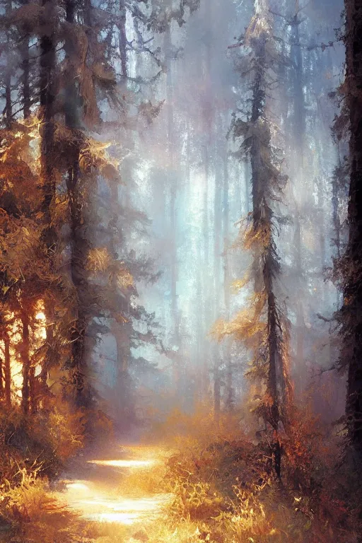 Image similar to spiritual twin flame lone wolf art, forest hue, highly detailed, oil painting, by craig mullins