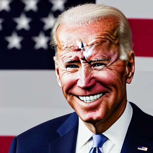 Prompt: joe biden with a beard