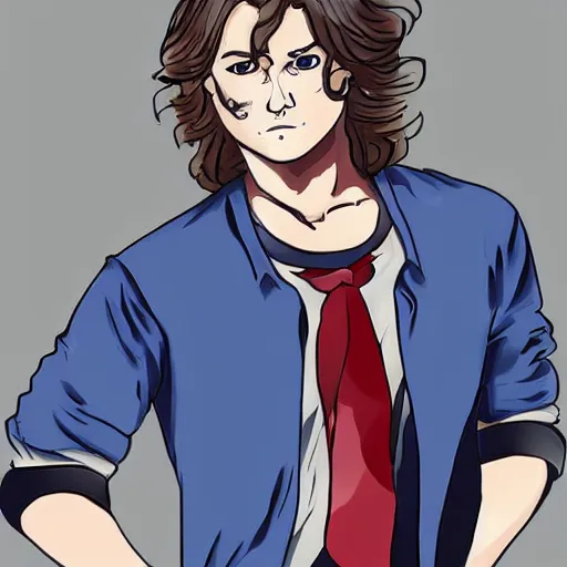 Prompt: sam winchester, dean winchester in the style of sailor moon