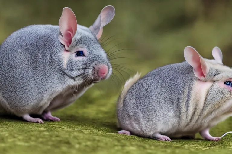 Prompt: a chinchilla pig!!! hybrid! hyper realistic!! realistic lighting!! wildlife photographer of the year!!! bold natural colors, national geographic, hd, wide angle, 8 k