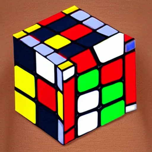 Prompt: rubix cube