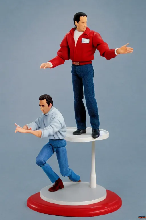 Image similar to TV-serie Seinfeld action figures individual product shot by hasbro, mattel