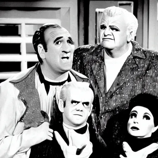 Prompt: grandpa in the the munsters ( tv ) - n 4