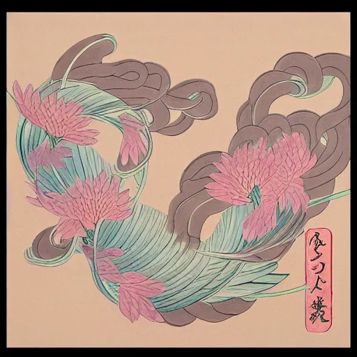Prompt: generative, detailed, Japanese traditional art elements, muted pastel colors,