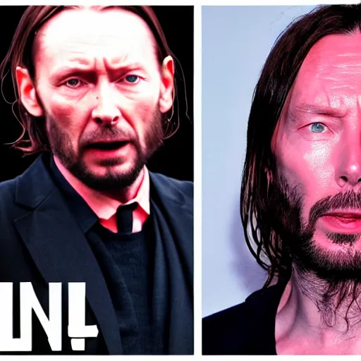 Prompt: thom yorke as john wick