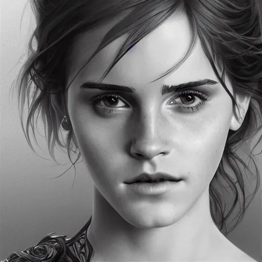 Image similar to ultra realistic illustration, emma watson as bella thorne, intricate, elegant, highly detailed, digital painting, artstation, concept art, smooth, sharp focus, illustration, art by artgerm and greg rutkowski and alphonse mucha