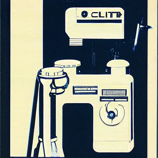 Image similar to technical book cover, 1 9 5 0, cult of the machine : precisionism and american art