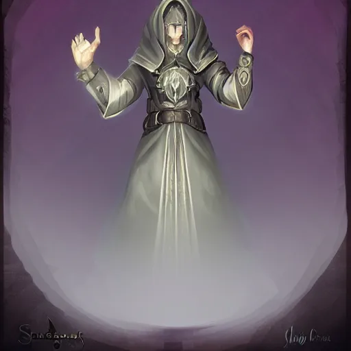 Prompt: shadowheart, cleric of grace, digital art