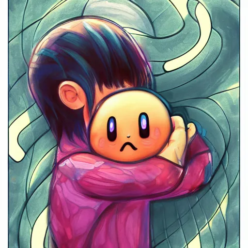 Kirby Morgan Sketch Poster by DeepSixSixDeep