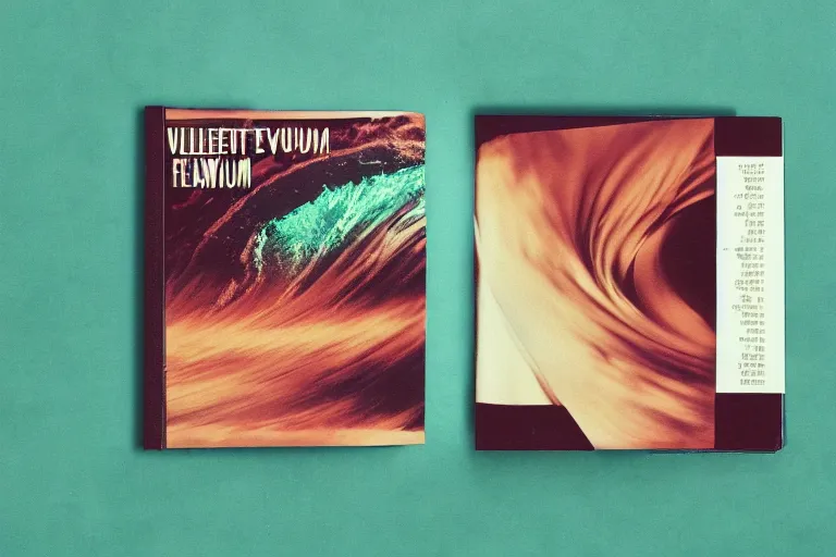 Prompt: velvet tsunami, film photography album art cover, no text, no watermark