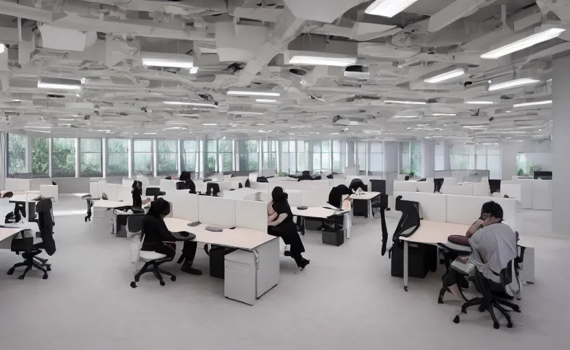 Image similar to An office space by Hito Steyerl