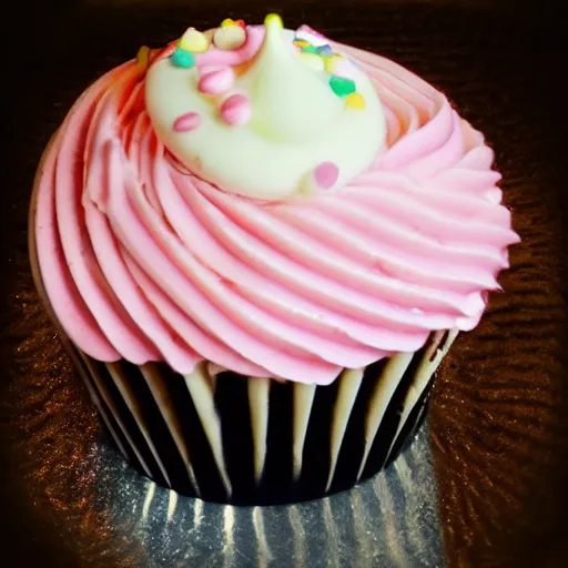 Image similar to stylish cupcake, dribble