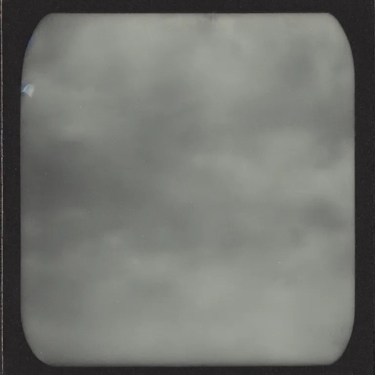 Prompt: atmospheric polaroid photograph of empty liminal space