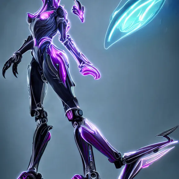 Prompt: highly detailed giantess shot, exquisite warframe fanart, looking up at a giant beautiful majestic saryn prime female warframe, as a stunning anthropomorphic robot female hot dragon, robot dragon head, looming over you, elegantly posing over you, sleek bright white armor with glowing fuchsia accents, camera between detailed robot legs, looking up, proportionally accurate, anatomically correct, sharp detailed robot dragon paws, two arms, two legs, camera close to the legs and feet, giantess shot, furry shot, upward shot, ground view shot, leg and hip shot, elegant shot, epic low shot, high quality, captura, realistic, sci fi, professional digital art, high end digital art, furry art, macro art, giantess art, anthro art, DeviantArt, artstation, Furaffinity, 3D realism, 8k HD octane render, epic lighting, depth of field