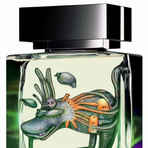 Image similar to pistol creature spectral fragrance panorama abstrengraving acry