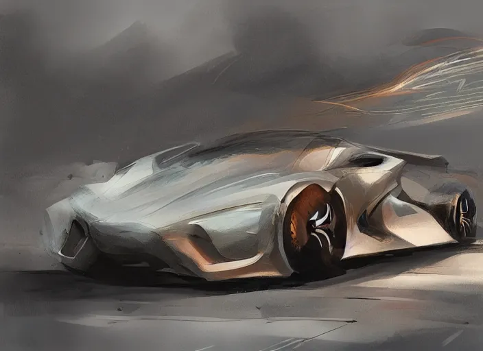 Image similar to a beautiful concept design of a supercar converted into offroad sport. car design by cory loftis, fenghua zhong, ryohei hase, ismail inceoglu and ruan jia. volumetric light.